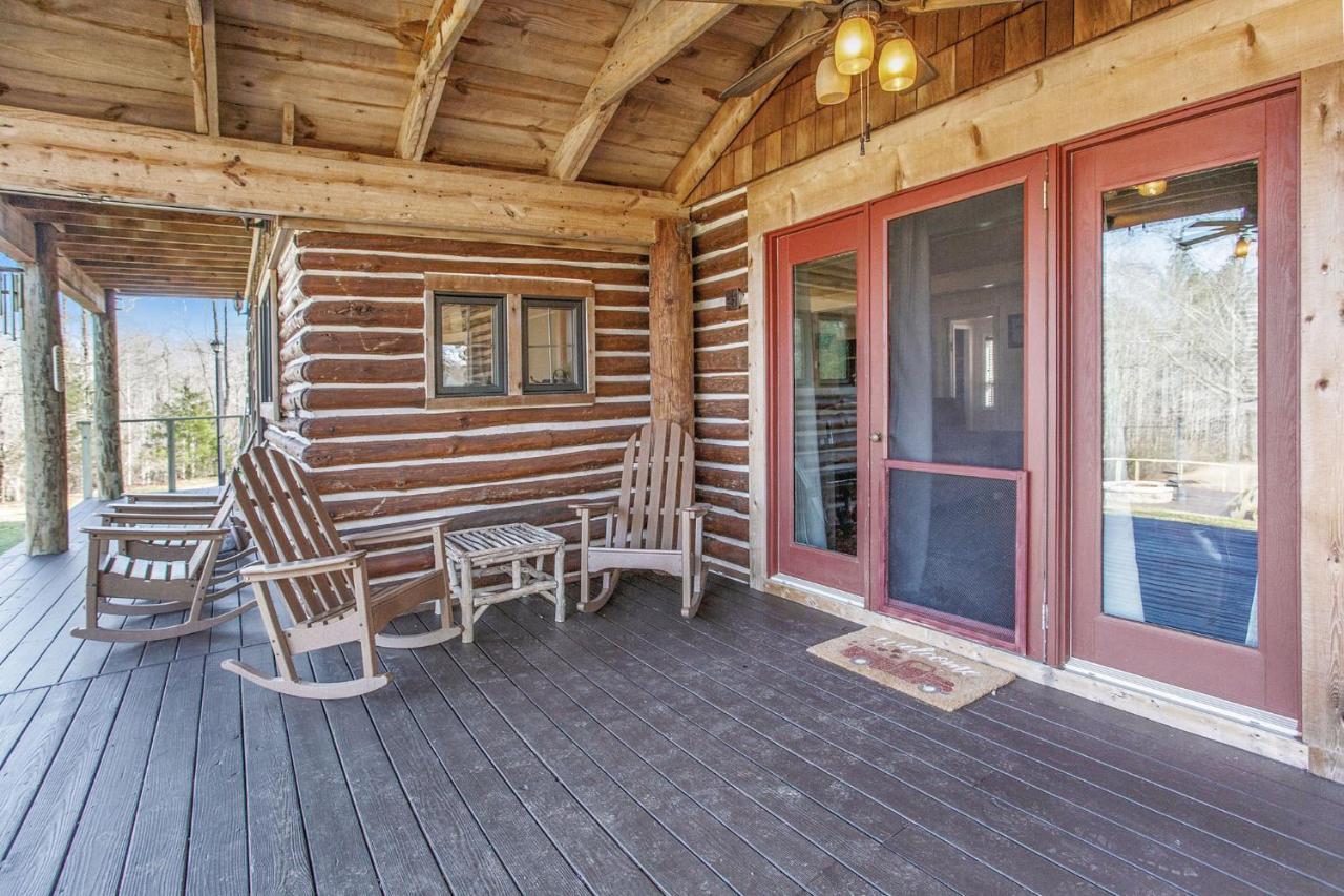 Refuge Ranch Retreat Log Cabin Lake 53+ Acres โลคัสท์โกรฟ ภายนอก รูปภาพ